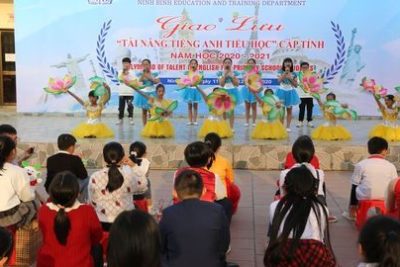 Sở GDĐT tổ chức thành công Giao Lưu “Tài năng tiếng Anh tiểu học” cấp tỉnh